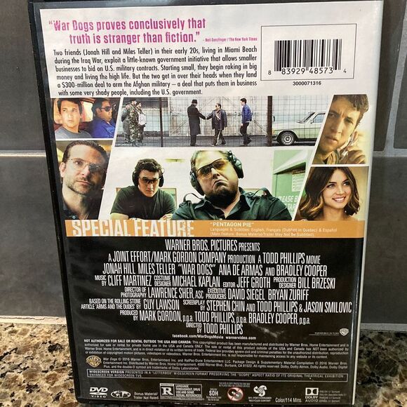 War Dogs DVD  - Picture 3 of 4
